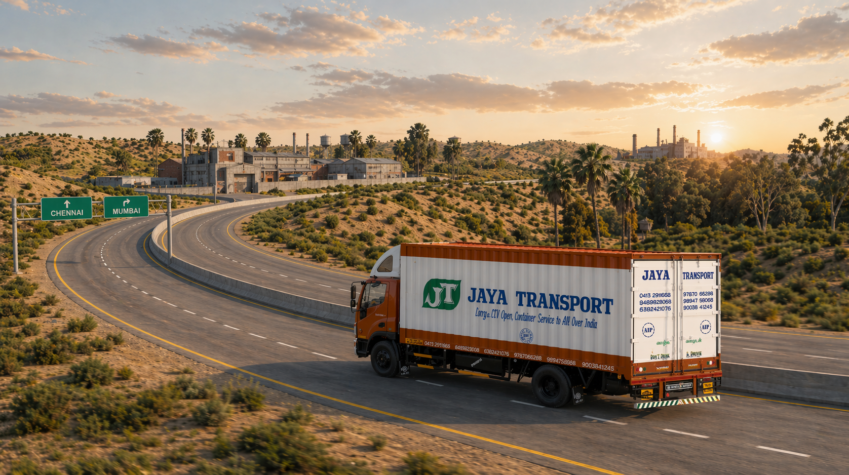 Jaya Transport Fleet - Reliable Logistics